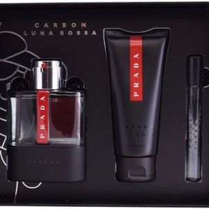 Luna Rossa Carbon Eau de Toilette 3-Piece Gift Set
